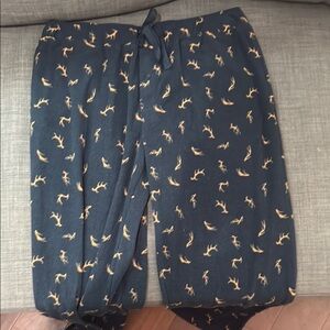 Goodfellow & Co Black Joggers with Gold Pattern